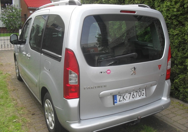 Peugeot Partner cena 16900 przebieg: 299000, rok produkcji 2009 z Torzym małe 37